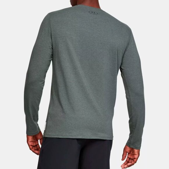 Under Armour Mens Project Rock Iron Paradise T-Shirt 1346101-012 Gray/White NWT - Picture 3 of 6